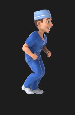 Garip 3D Çizgi Film Çizgi Filmi Canlandırmayı Önlüyordu