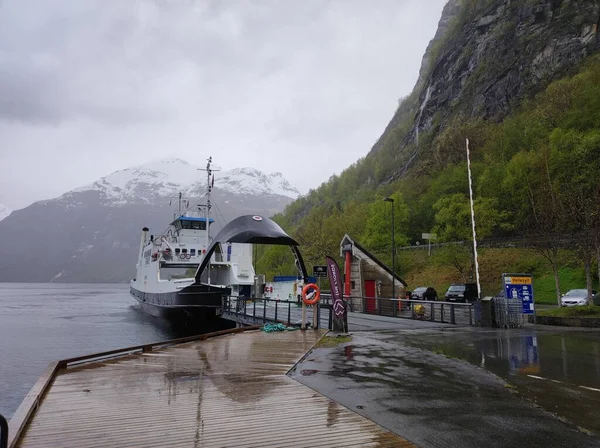 노르웨이게 2022 여객선 나룻배 — 스톡 사진