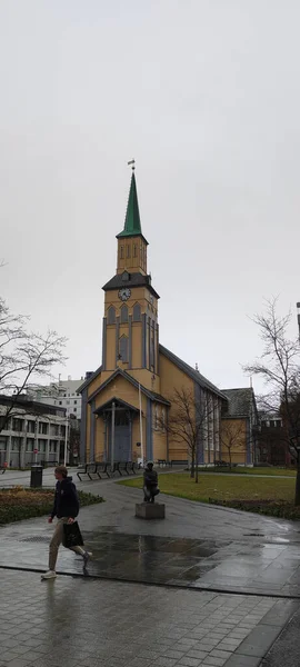 Tromso Norway May 2022 Tromso Cathedral — Stock Photo, Image