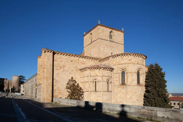 Avila Spagna Gennaio 2021 Basilica San Vincenzo — Foto Stock