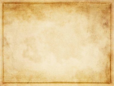 Arkaplan tasarımı için kenarı olan eski kötü durumda kağıt dokusu.