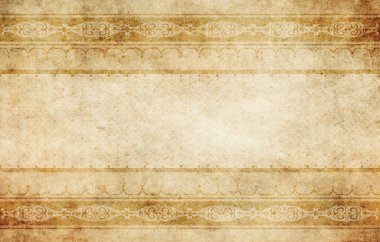 Antika kenarlıklı eski grunge kağıt arkaplan.