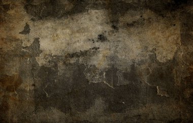 Grunge sepya arkaplan tasarımı için beton dokusu.