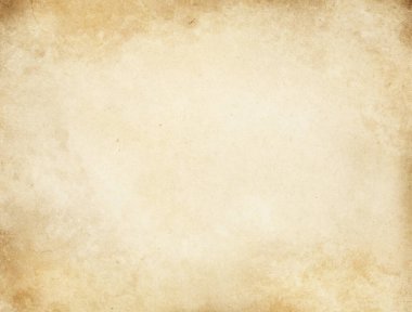 Eski lekeli grunge kağıdı ya da parşömen dokusu. Doğal eski kağıt arkaplan.