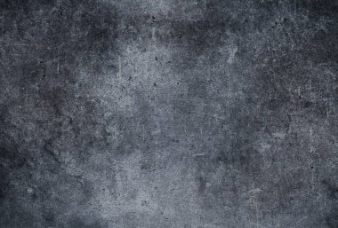 Arkaplan tasarımı için koyu beton duvar dokusu.