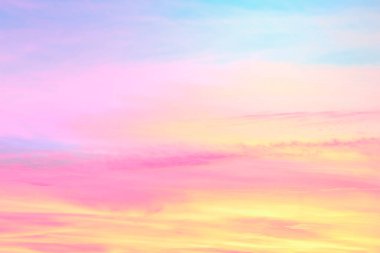 Soft light sky gradient background