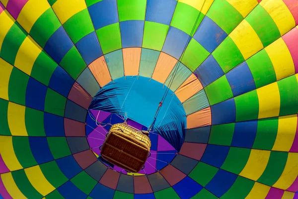 Balão Quente Colorido Close — Fotografia de Stock