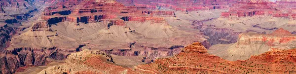 Arizona Abd Deki Büyük Kanyon Ulusal Parkı Nın Panoramik Görüntüsü — Stok fotoğraf