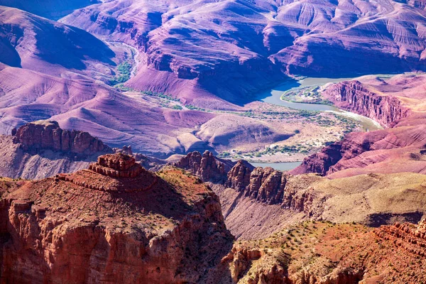 Arizona Abd Deki Büyük Kanyon Ulusal Parkı Manzarası — Stok fotoğraf