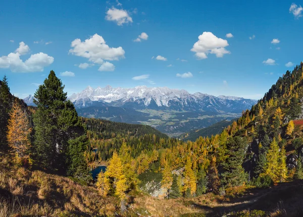 알프스 반사가 산속의 테르알 오스트리아 — 스톡 사진