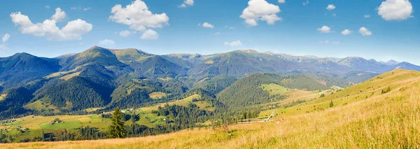 Magnifique Panorama Montagne Automne Mont Des Carpates Ukraine — Photo