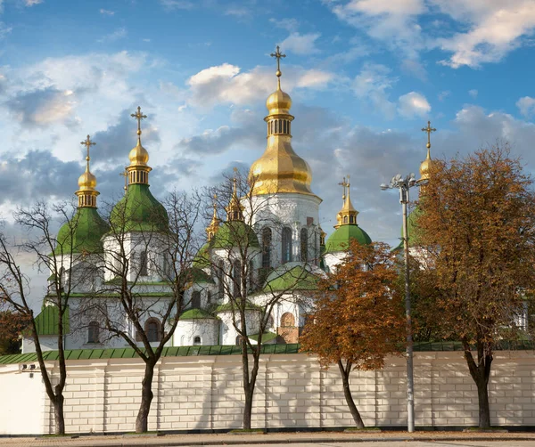 Будівля Церкви Святої Софії Київський Міський Центр Україна — стокове фото