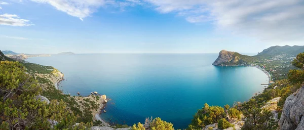 Evening Summer Coastline Novyj Svit Reserve Crimea Ukraine — Stock Photo, Image