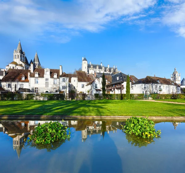 Spring Lovely Public Park Loches Town France — Stock Photo, Image