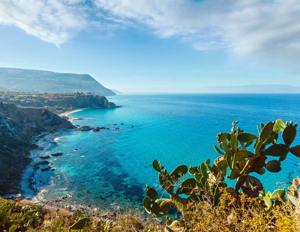 Beautiful Calabrian Tyrrhenian Sea Coastline Landscape Far Capo Vaticano Ricardi — Stock Photo, Image