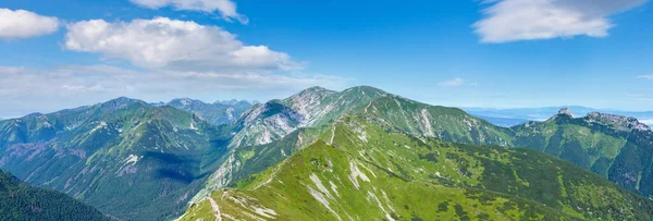 Tatra Gebirge Polen Blick Vom Kasprowy Wierch — Stockfoto