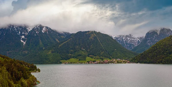 奥地利Achensee Lake Achen 夏季景观 — 图库照片