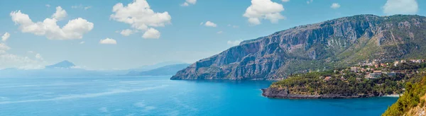 Beautiful Tyrrhenian Sea Coastline Landscape Far Sapri Campania Italy — Stock Photo, Image