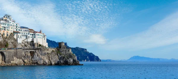 View Amalfi Coast Campania Italy — Fotografia de Stock