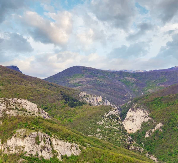 Verano Crimea Montaña Paisaje Ucrania Gran Cañón Crimea — Foto de Stock