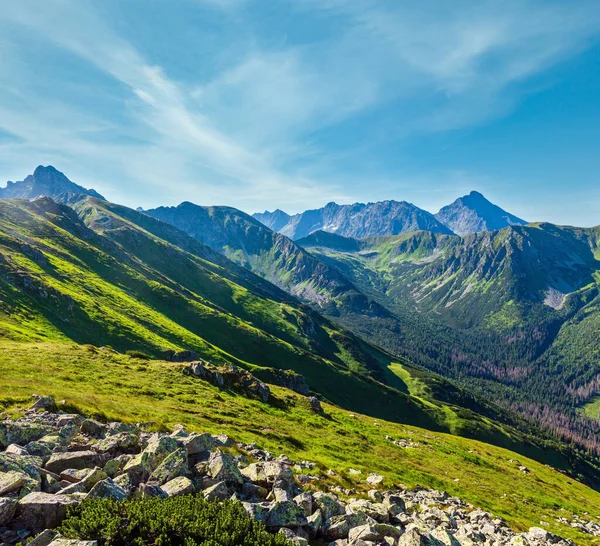 Tatra Gebirge Polen Blick Von Kasprowy Wierch Massiv — Stockfoto