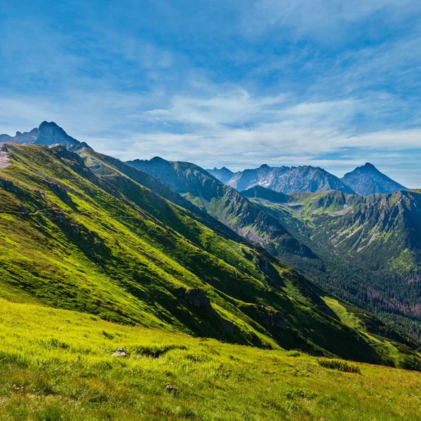 Tatra Gebirge Polen Blick Von Kasprowy Wierch Massiv — Stockfoto