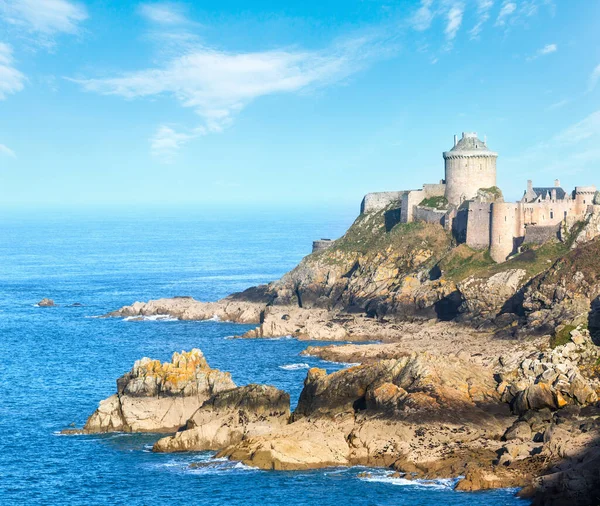 Форт Латте Або Замок Латте Бретань Франція Побудований Столітті — стокове фото