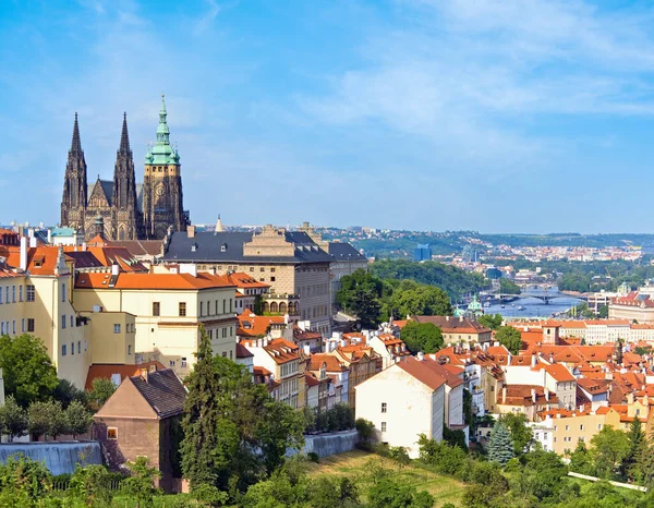 Stare Mesto Oude Stad Weergave Praag Tsjechië — Stockfoto