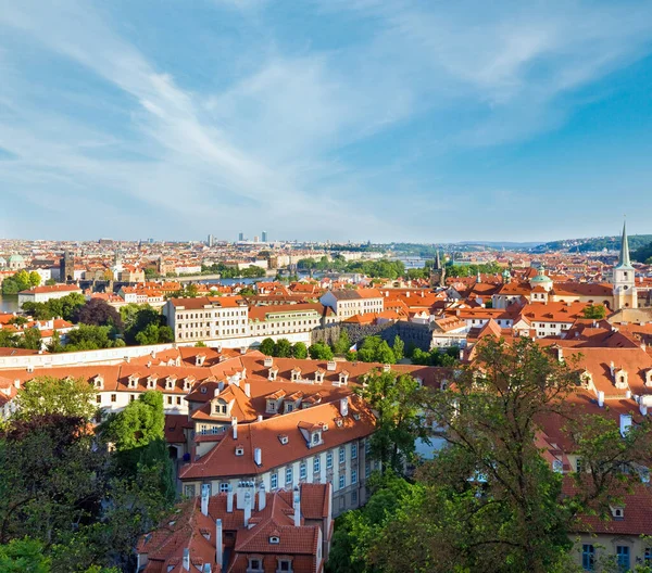 Stare Mesto Eski Şehir Görünümü Prague Çek Cumhuriyeti — Stok fotoğraf