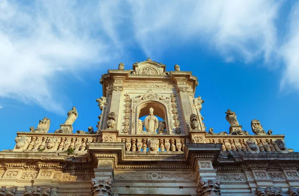Lecce Katedrali Parçası Piazza Del Duomo Meydanı Lecce Talya Lecce — Stok fotoğraf