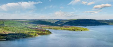 Dnister Nehri Kanyonu, Bakota Körfezi, Chernivtsi Bölgesi, Ukrayna.