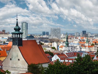 Castle (Slovakya bratislava şehir içinde görüntüleme).