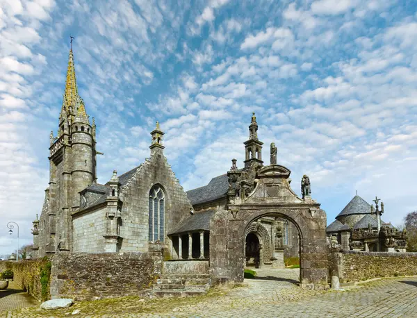Parish Guimiliau Dedicated Milio Dating Century Brittany France Spring View — Stock Photo, Image
