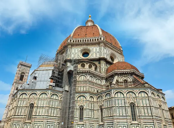 Santa Maria Del Fiore Duomo Firenze Giotto Campanile Çan Kulesi — Stok fotoğraf