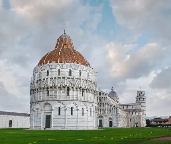 Piazza Dei Miracoli Baptistry John Build 1152 1363 Pisa Cathedral Stock Picture