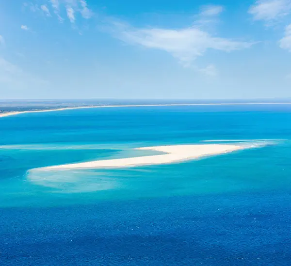 Літній Краєвид Узбережжя Моря Вид Зверху Від Природи Парку Аррабіда Ліцензійні Стокові Фото