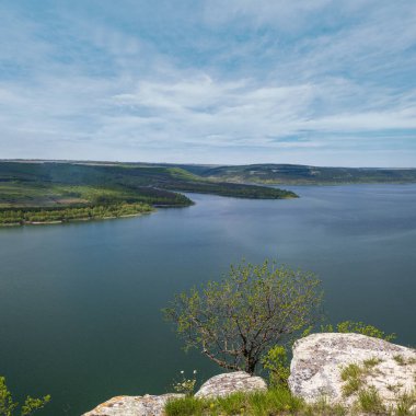 Dnister Nehri Kanyonu, Bakota Körfezi, Chernivtsi Bölgesi, Ukrayna.
