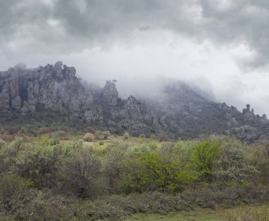 Rocky mountain (demerdzhi Dağı, Kırım, Ukrayna)