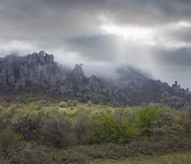 Rocky mountain (demerdzhi Dağı, Kırım, Ukrayna)