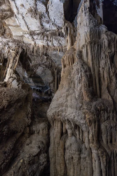 Felsformationen Innerhalb Der Lehman Höhlen Great Basin National Park Nevada — Stockfoto