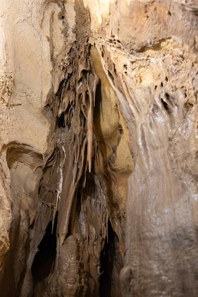 Formaciones Rocosas Dentro Las Cuevas Lehman Parque Nacional Gran Cuenca — Foto de Stock