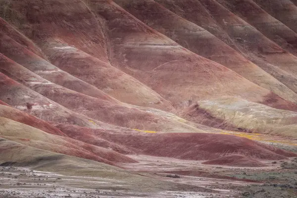 Bellissimo Colorato Paesaggio Delle Painted Hills Nell Oregon Orientale Vicino — Foto Stock