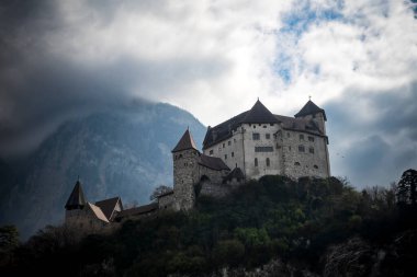 Balzers, Lihtenştayn 'da Gutenberg Kalesi