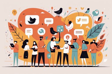 Landing pages of websites related to travel or communication and contact , Flat design