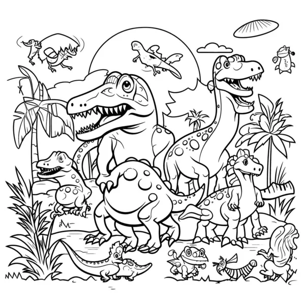 Coloriage Dinossauros - Dinossauros - Just Color Crianças : Páginas para  colorir para crianças