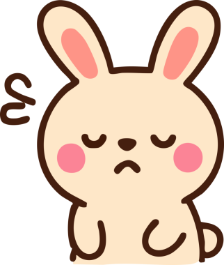 Pembe yanaklı, uzun kulaklı, hüzünlü bir çizgi film tavşanı. Karakterin basit bir tasarımı var, bunu çocuk çizimleri ve animasyonları için çekici kılıyor.