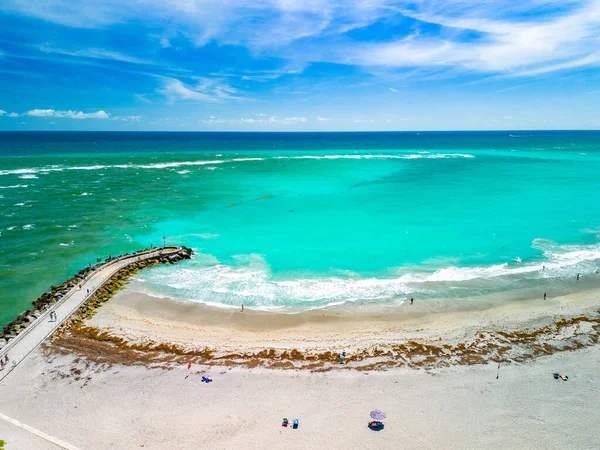 Dubois Park Jupiter Beach Inlet Areal Views Florida Usa — Stock Photo, Image