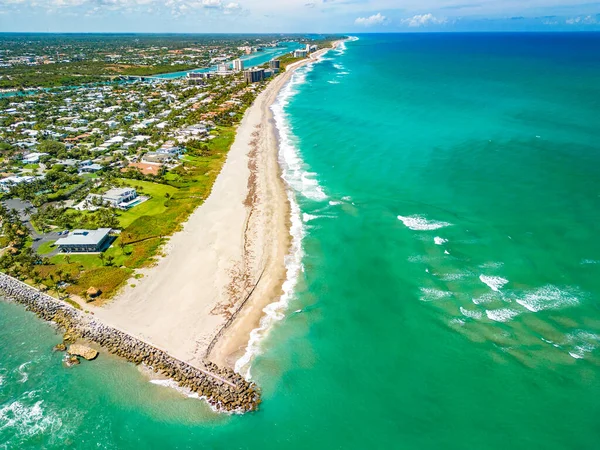 Dubois Park Jupiter Beach Wlot Widoki Morze Floryda Usa — Zdjęcie stockowe