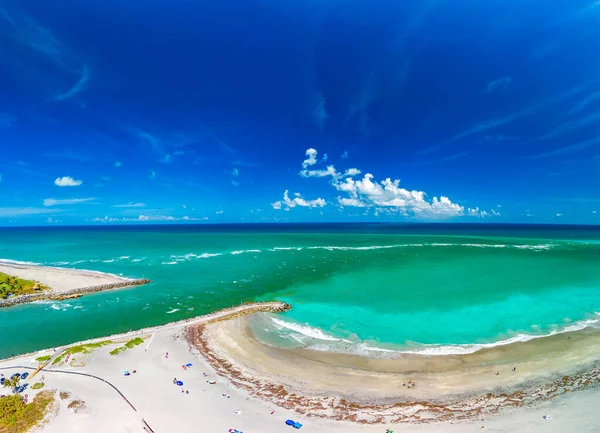 Dubois Park Jupiter Beach Inlet Areal Views Florida Usa — 图库照片