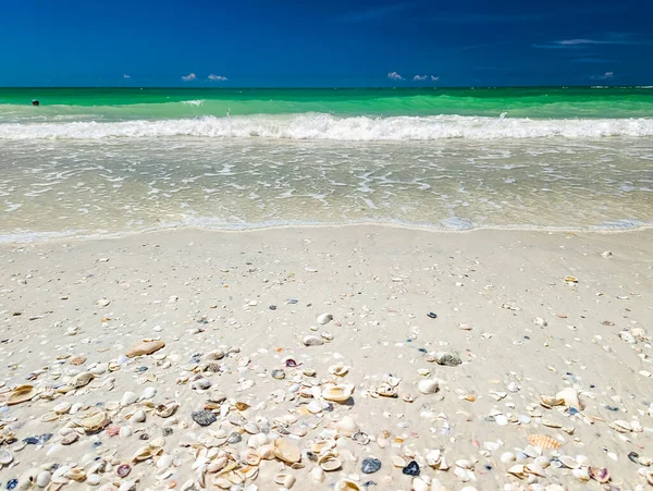Marco Adası Nın Havadan Görünüşü Florida Popüler Bir Turistik Sahil — Stok fotoğraf